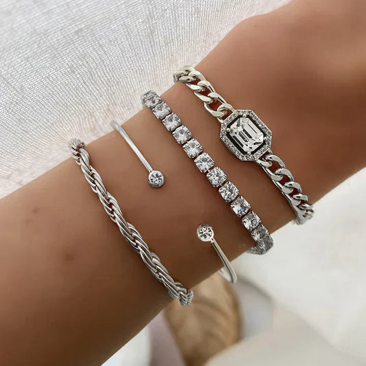 Domitia Calvina Armband-Set | Gold