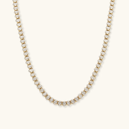Wisteria Diamant Tennis Halskette