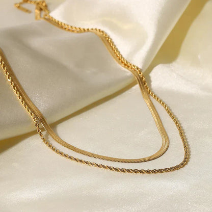 Juliana Solvia Halskette | Gold