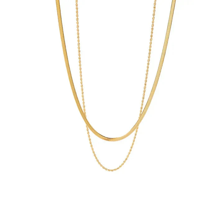 Juliana Solvia Halskette | Gold
