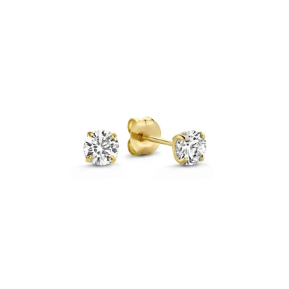 Dara Brillane Stein Ohrringe Set | Gold